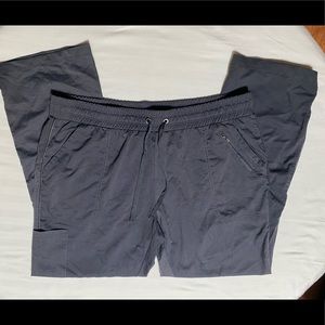 Healing Hands Purple Label Tanya Sporty Drawstring Scrub Pants- Pewter